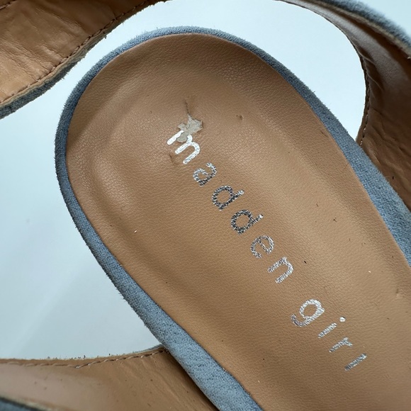 Madden Girl Summit Platform Ankle Strap Heels in Baby Blue Sz 11 - Picture 3 of 10